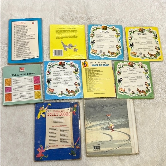 10 Vintage Books Classic Children's Storybook Collection - Picture 2 of 8